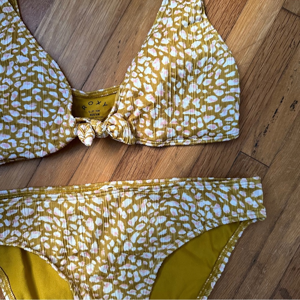 NW/OT ROXY retro style animalia bikini